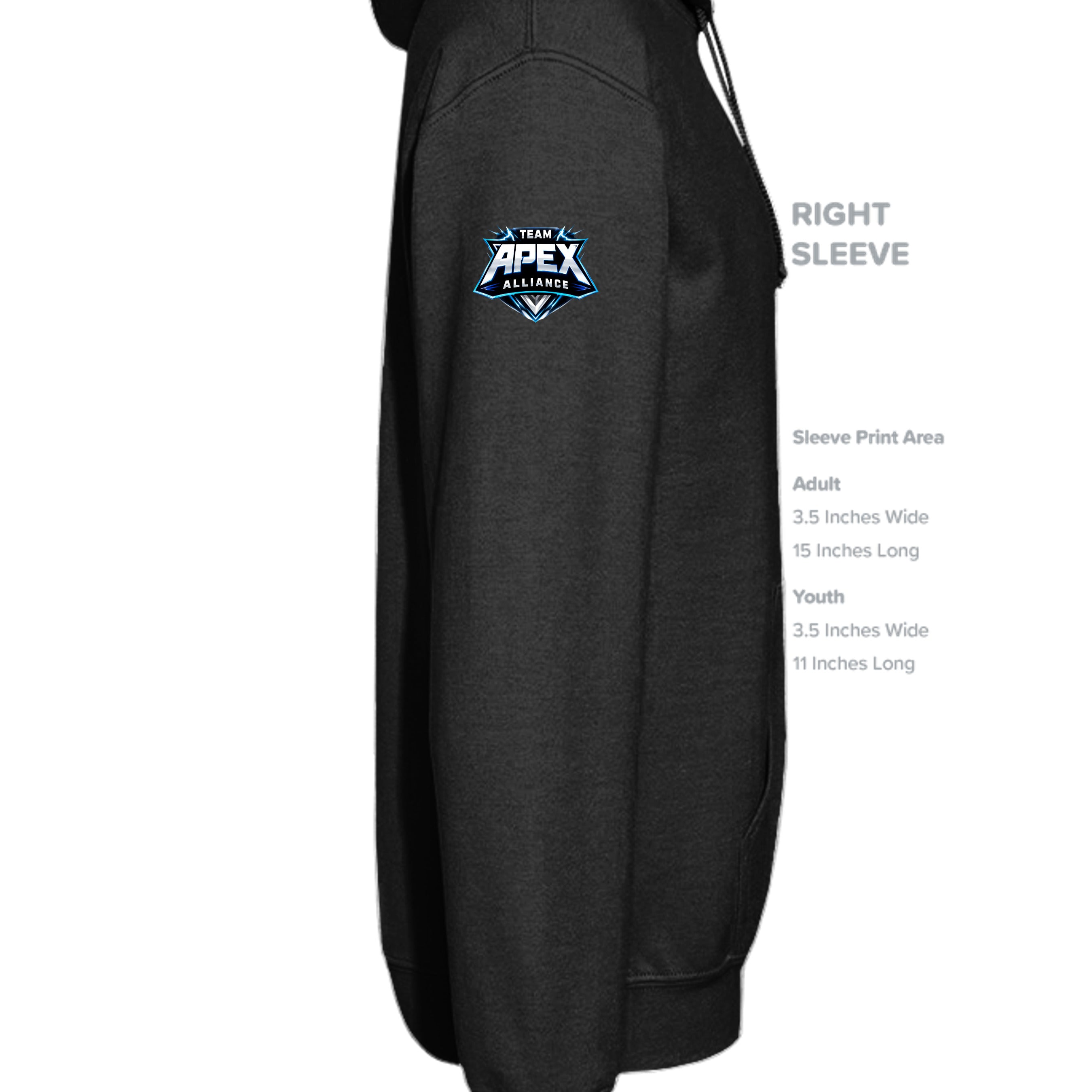 BLACK - SF500 - SLEEVE_RIGHT
